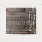 Rustieke Houten Schuur Prom Achtergrond - Land Wes Wandkleed (Voorkant (horizontaal))