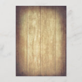 Rustieke Houten Schuur String Lichten Informatie Informatiekaartje (Achterkant)