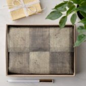 Rustieke Houten Schuurplanken Boerenbruiloft Tissuepapier (Geschenk)