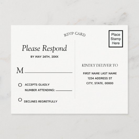 Rustieke houten slingerlichten en kant | RSVP-ansi Uitnodiging Briefkaart (Achterkant)