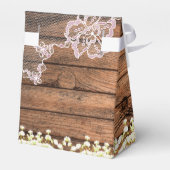 Rustieke Houten Strijklichten Baby's Breath & Lace Bedankdoosjes (Achterkant)