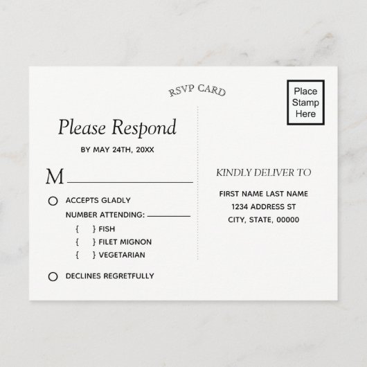 Rustieke Houten Strijklichten en Kant | RSVP-maalt Uitnodiging Briefkaart (Achterkant)