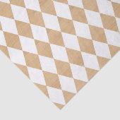 Rustieke houten textuur met witte harlekijn tissuepapier (Detail)