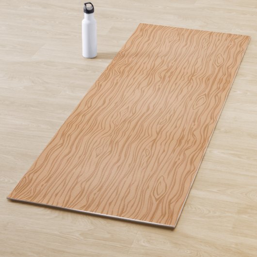 Rustieke Houten Textuur Yoga Mat voor Natuurlijke  (In situ)