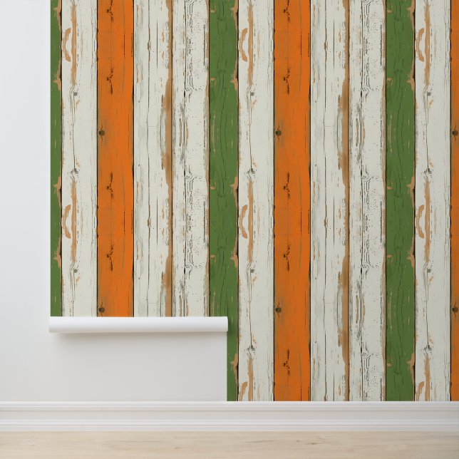 Rustieke Houten Wandbekleding 6 Behang (Applicatie)