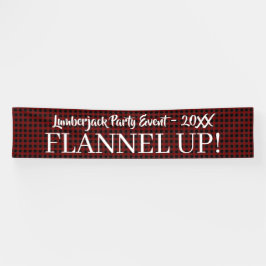 Rustieke Houthakker Schotland Typografie Aangepast Spandoek