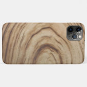 Rustieke Houtnerf Minimalistische Elegante Bruilof Case-Mate iPhone Case (Achterkant (horizontaal))