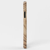 Rustieke Houtnerf Minimalistische Elegante Bruilof Case-Mate iPhone Case (Achterkant/rechts)