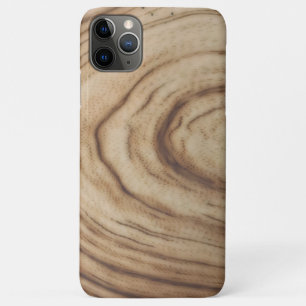 Rustieke Houtnerf Minimalistische Elegante Bruilof Case-Mate iPhone Case