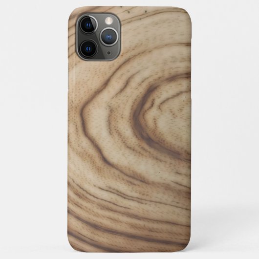 Rustieke Houtnerf Minimalistische Elegante Bruilof Case-Mate iPhone Case (Achterkant)