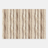 Rustieke houtnerfboomschors inpakpapier vel (Voorkant)