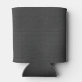 Rustieke houtskool Classic Monogram Blikjeskoeler (Achterkant)