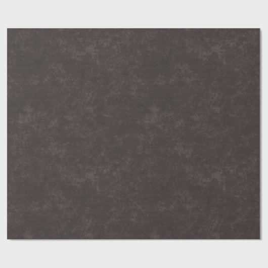 Rustieke houtskool getextureerde kerst cadeaupapier (Vlak)