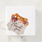 Rustieke houtval laat Vrijgezellenfeest achter Bedankjes Labels (In situ)