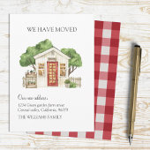 Rustieke huis rode deur boerderij hebben we verpla aankondiging