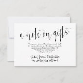 Rustieke Huwelijkskaart Cadeau Kaart (Voorkant)