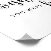 Rustieke huwelijkslegpuzzel guestbook bord poster (Hoek)