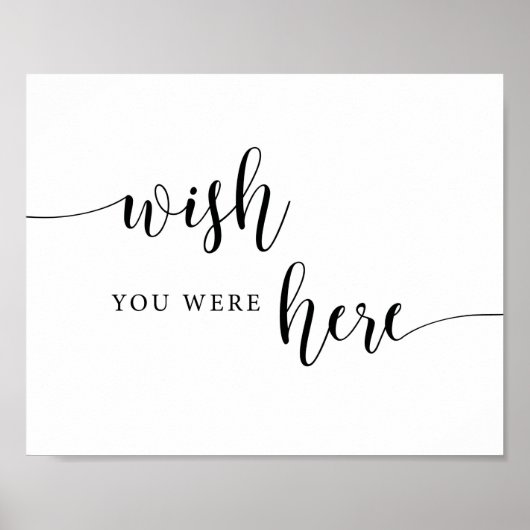 Rustieke huwelijkslegpuzzel guestbook bord poster (Voorkant)