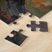 Rustieke Impasto Oehoe  Legpuzzel (Zijkant)