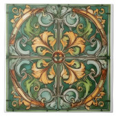 Rustieke Indigo Azulejo Tegels in het oude gebouw Tegeltje (Voorkant)