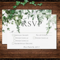 Rustieke Ivy & Sage groen bruiloft diner