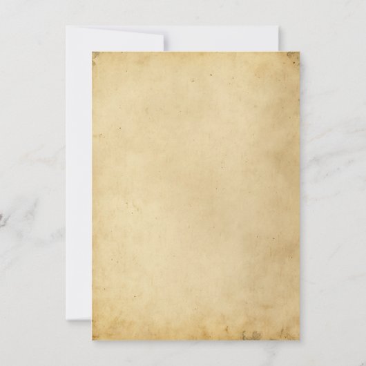 Rustieke jacht De oude bok gaat met pensioen Kaart (Achterkant)