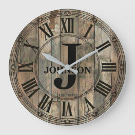 Rustieke Johnson Familie Klok | Boerderij Decorati