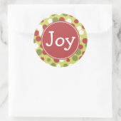 Rustieke Joy vakantie Stickers (Tas)
