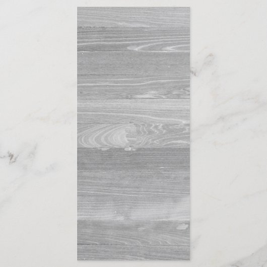 Rustieke jute daisy bruiloft menu daisy2 (Achterkant)