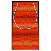 Rustieke Kaars Bedrijf Leveringen Klein Cadeauzakje (Achterkant)