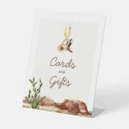 Rustieke Kaarten en geschenken Vrijgezellenfeest Reclamebord Met Voetstuk