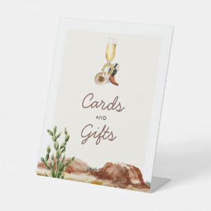 Rustieke Kaarten en geschenken Vrijgezellenfeest Reclamebord Met Voetstuk