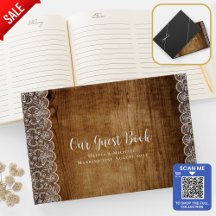 Rustieke kant Custom Branded EVENT Keepsake Persoo