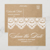 RUSTIEKE KANT | DE DATUM NA KAART OPSLAAN (Voorkant / Achterkant)