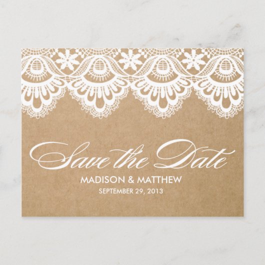 RUSTIEKE KANT | DE DATUM NA KAART OPSLAAN (Voorkant)