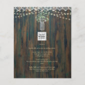 Rustieke Kant Gypsophila Lichten Metselaars Pot Hu (Achterkant)