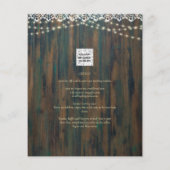 Rustieke Kant Gypsophila Lichten Metselaars Pot Hu Flyer (Achterkant)