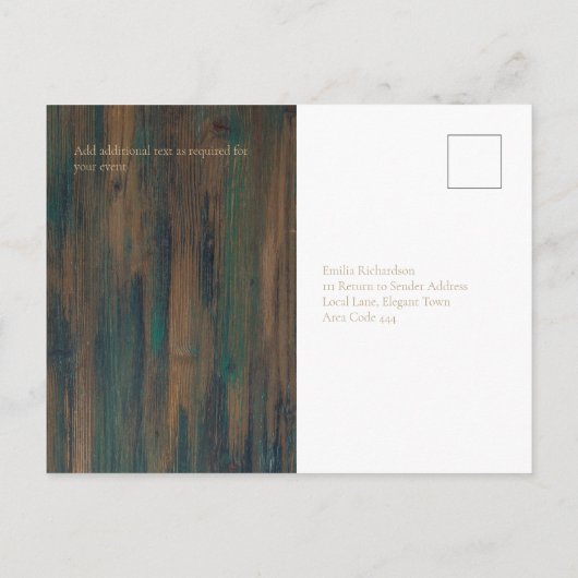 Rustieke Kant Gypsophila Lichten Metselwerk Pot Tr Briefkaart (Achterkant)