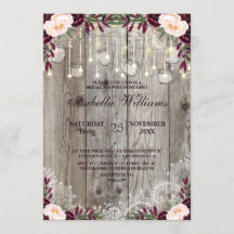 Rustieke Kant Jar Wood String Lights |Vrijgezellen