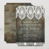 Rustieke kant schuur hout land Victoriaans Boerder Kaart (Voorkant / Achterkant)