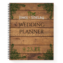 Rustieke Keltische Claddagh Bruiloft Planner