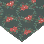 Rustieke Kerst Bloemen Tafelloper (Hoek)