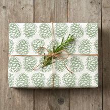 Rustieke Kerst Dennenzaad Vintage Saliegroen