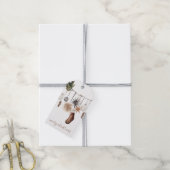 Rustieke Kerst Hangende Ornamenten Gift Label Cadeaulabel (Met Touw)