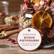 Rustieke Kerst Kachel Potpourri