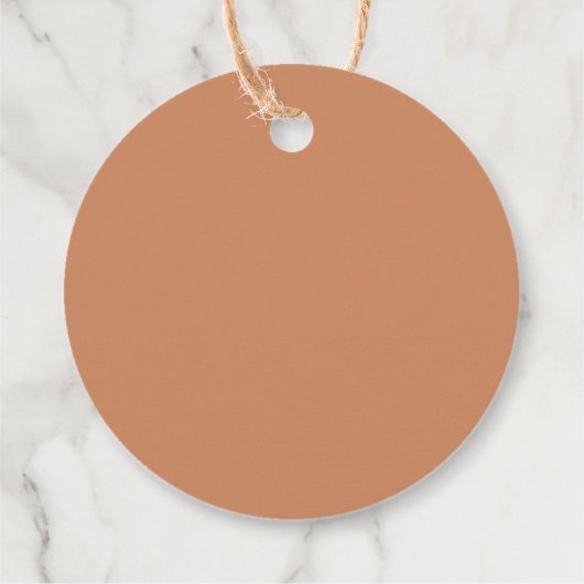 Rustieke Kerst Kachel Potpourri Bedankjes Labels (Achterkant)