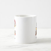 Rustieke Kerst Monogram Letter C Koffiemok (Center)