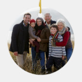 Rustieke kerst rendieren Ornamenten vakantie foto (Achterkant)