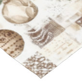 Rustieke kerst tafelkleed (Gekanteld)