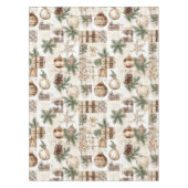 Rustieke kerst tafelkleed (Voorkant)